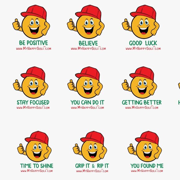 My Happy Golf 15-Ball Gift Set – For the Golfer Who Plays With Heart - Picture 6 of 6